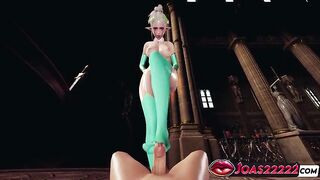 Princess Ephildis Gloryhole & Stocking Foot Fetish CG Manga - Giant Rod Jerking off & Deepthroat and Facial Finish