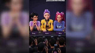Rumi Zoey Mira Demon Hunters Phone Sex Home Clips - Fingering, Oral-job, Tugjob & Sex Machines, CG toon animation