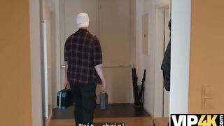 VIP4K. Concupiscent Redheaded Stepmom Teaches her Stepdaughter's Boyfriend how to Bang