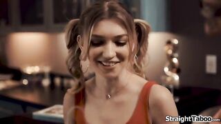 Cheerleader Marykate Moss is shocked that her breasty mother i'd like to fuck trainer Cory Follow and her spouse wanna have sex with her but it appears to be that babe has no choice