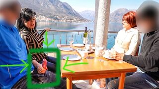 Extraordinary! Hawt Shlong Made to Cum Underneath the Table