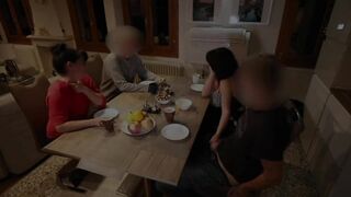 Extraordinary! Hawt Shlong Made to Cum Underneath the Table