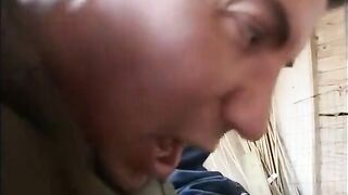 Blond, Shy and Stripped by Naughty Girlfriend to 2 Chaps
