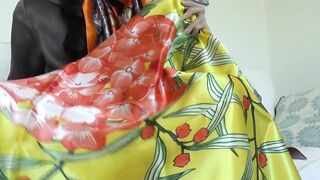 Gripping Satin Scarf Games! Lady Victoria Valente