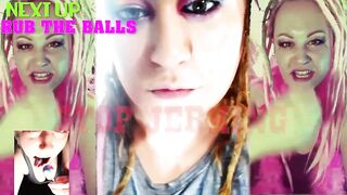 Put BJ Porn on a Second Screen and Chase Along with Dominatrix-bitch Lana