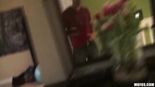 Lets Try Anal - Tiny Booty Tila Flame Gets 1st Anal Toy Action; Boyfriend Joins for Doggy Style