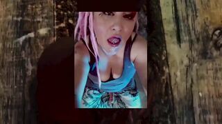 CBT From the Kinky Booty Hot T-girl JOI and Cum Sock Sniffing