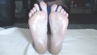 Slipper oiled wrinkled soles no polish