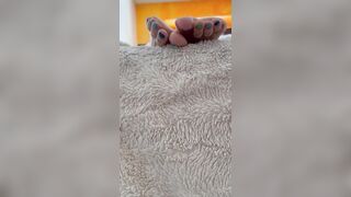 Sneaking Up On Your Step Sisters Soft, Consummate, Pretty Wrinkled Soles During the time that This babe Takes a Nap (Preview)