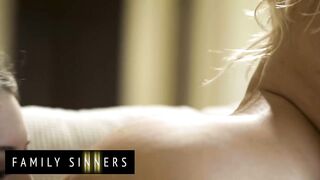 FAMILY SINNERS - Charming Honey Lily Larimar Gets Turned On When Her Stepmom Ashley Fires Is Avid At Her