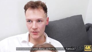 CUCK4K. At the casting, cuckold showed how much of a sexually excited his girlfriend is