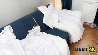 DEBT4k. A Bride Cheats on her Spouse in next room