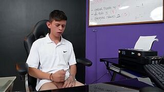 YOUTHFUL EMPLOYEE GET TO BANG ME HARD TO EARN A RAISE!! - KAREN SLEENT