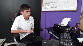 YOUTHFUL EMPLOYEE GET TO BANG ME HARD TO EARN A RAISE!! - KAREN SLEENT