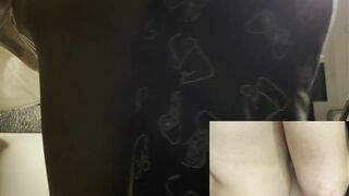 1st time i putted plug to my butt, unintentionally fast creampie