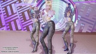 [MMD] KARD - GUNSHOT - Ahri, Kaisa & Evelynn Hawt Kpop Dance League of Legends Anime Uncensored 4K 60FPS
