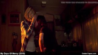 Kate Mara & Ellen Page nude and hot lesbian sex actions