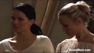 On Consignment 3: Maid Dresses New Lesbian Slave As A Gift