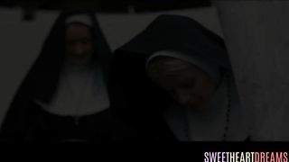 Lesbian teen fingered by sapphic nun