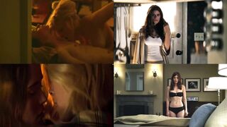 Kate Mara sex and nudity split-screen compilation
