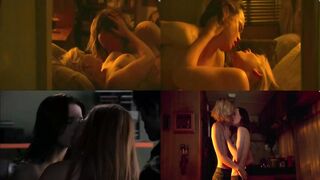 Kate Mara sex and nudity split-screen compilation