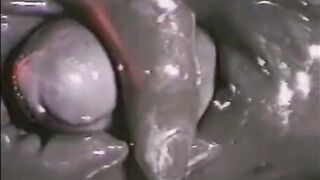 Summer Cummings & Sky Blue in Rubber