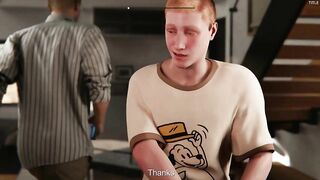 Game: FindingBuddies, Chapter 10 - Rencounter an old ally (Chapter 5), helping on the farm, having sex by the waterfall, giving a oral pleasure, and getting drilled in the booty (russian english voice)