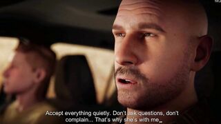 Game: FindingBuddies, Chapter 10 - Rencounter an old ally (Chapter 5), helping on the farm, having sex by the waterfall, giving a oral pleasure, and getting drilled in the booty (russian english voice)