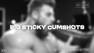 Sticky Muscle Chaps Day 59 Preview, AI-Generated Muscle Boyz, Large Weenies, Large Cum Loads