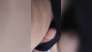 Stranger Slips Knob Below Her Short Suit and Creampies Her Twat Hard on Crowded Bus - Risky Public Screw