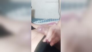 Trans masturbation