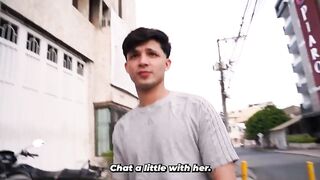 Influencer takes on street challenges to hook up with hawt angels in Cali