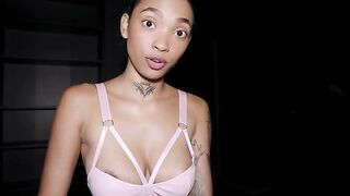 Large White Penis Barely Fit In Her Throat