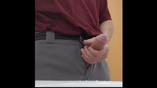 Uncut Weenie So Hard I Had to Cum in Public @UncutAtNight