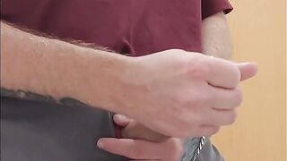 Uncut Weenie So Hard I Had to Cum in Public @UncutAtNight
