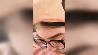 WET, MOIST AND HAWT - Hawt 18yo Sucks Large Wang in Bizarre Sloppy Oral-sex in POV
