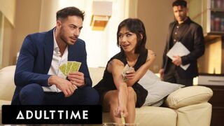 ADULT TIME - Ambitious Veronica Leal Caught In Affair With Her Boss! Gets DPed During Team Rencounter