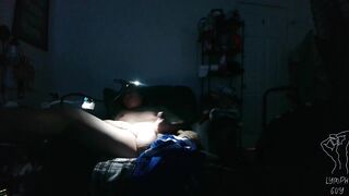 Dude with Unparalleled Disability Wakes up to Cum