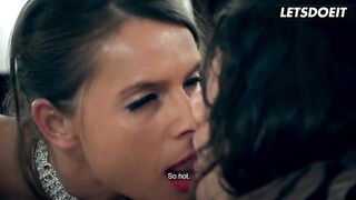White-Haired German mother I'd like to fuck Finds Athletic Man, Drags Him to Couch... This babe Teases His Penis Until This guy Entreats to Bang Her Snatch