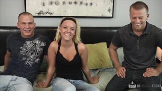 Bi College Screws - Cameron and Olivia cuck then screw Pursue
