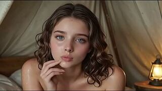 Breasty Teen Elena Gets Screwed In The Tent
