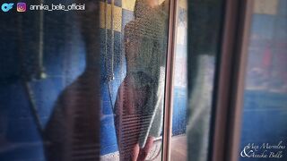 See me play in my shower - Voyeur Time with Annika Belle