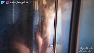 See me play in my shower - Voyeur Time with Annika Belle