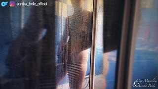 See me play in my shower - Voyeur Time with Annika Belle