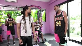 Tutor's Wife Group-fucked by His All Ebony Basket Ball Team