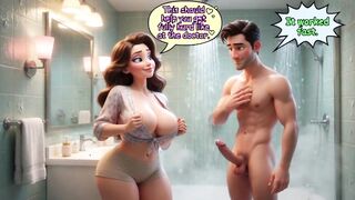 The private home exercises solve the youthful chap’s constricted skin issue in a very vehement every day way (AI generated)