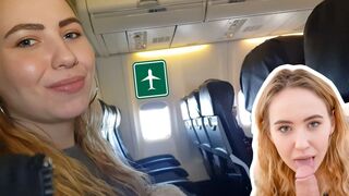 Airplane! Sucking Weenie and Masturbating