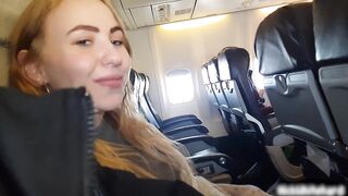 Airplane! Sucking Weenie and Masturbating