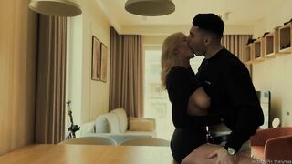 Flawless large bazookas golden-haired MULTIPLE ORGASMS-Thelymia.