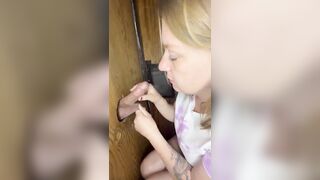 Gloryhole amateur